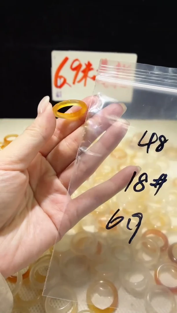 未镶嵌戒指玛瑙/玉髓48