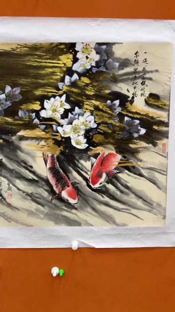 【闪购商品】国画史维钢老师亲笔手绘一遇风云