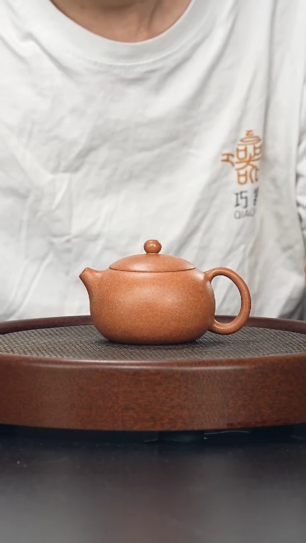 茶壶紫砂大西施-黄降坡-全手工无添加-190cc