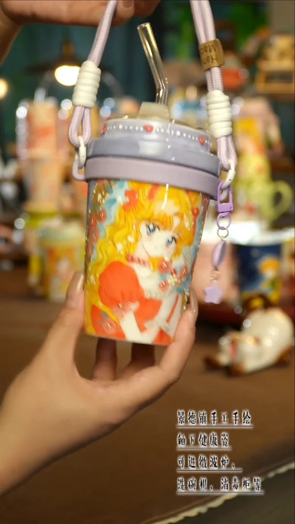 景德镇陶瓷手工手绘&S134