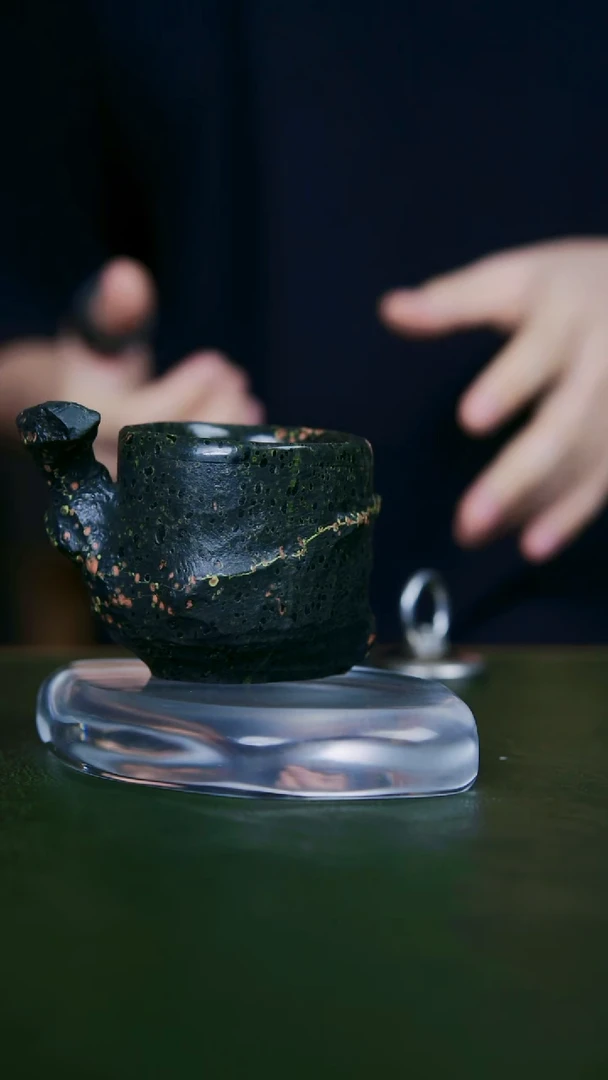 75老师手工作品，梅花玉一物一拍