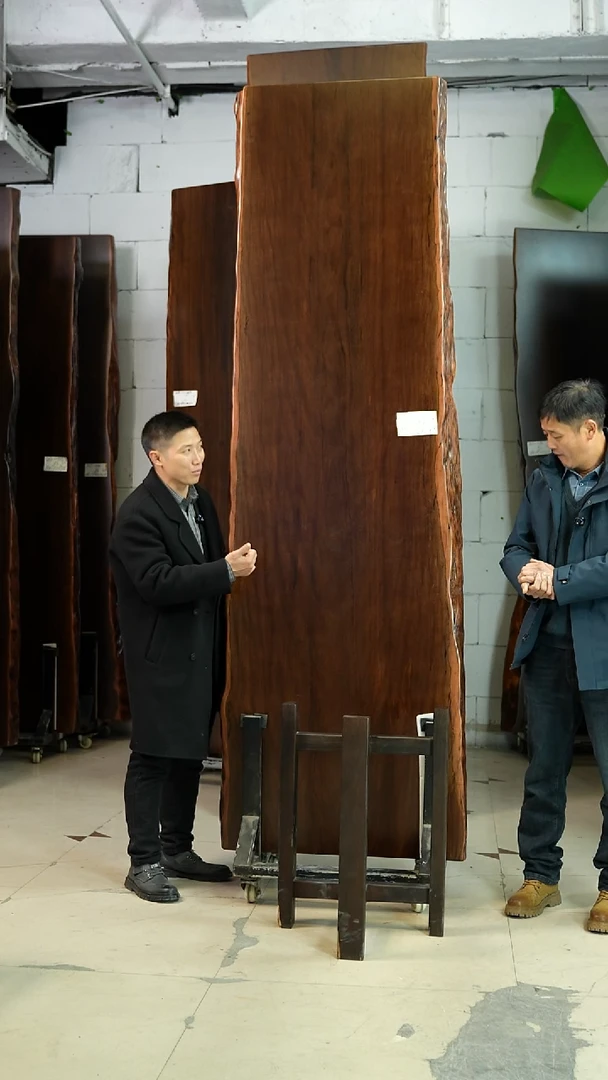 ZT-72大叶紫檀255.5*76.5*8加黑三角支架*2