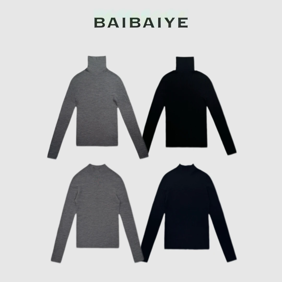 岛精无缝一体1OO%超细美丽诺羊毛【BAIBAIYE】Z24FM550/Z24FM509