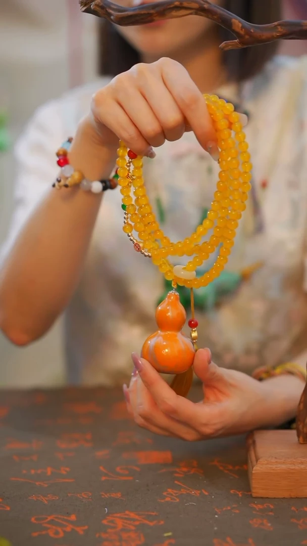 57非遗漆手艺工天然葫芦文玩福禄