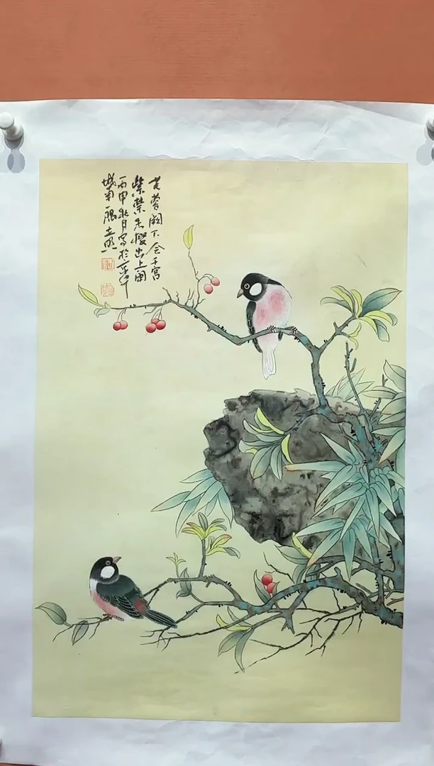 国画师立照老师国画作品