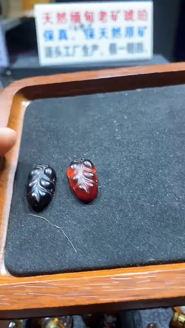 琥珀项链未镶嵌天然缅甸琥珀手串