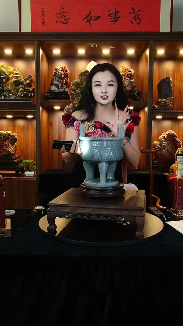 玉家居摆件雕刻摆件手工雕刻