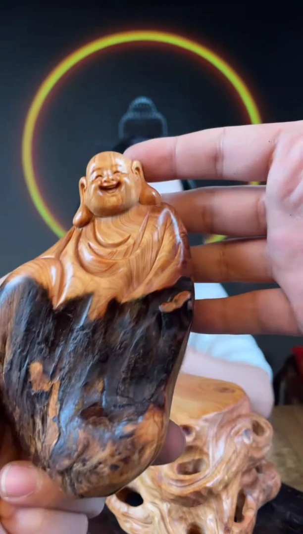 柏木（崖柏）手工摆件,先抢先得! 编号:323