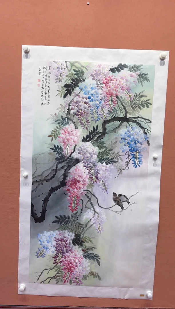 国画师立照老师国画作品