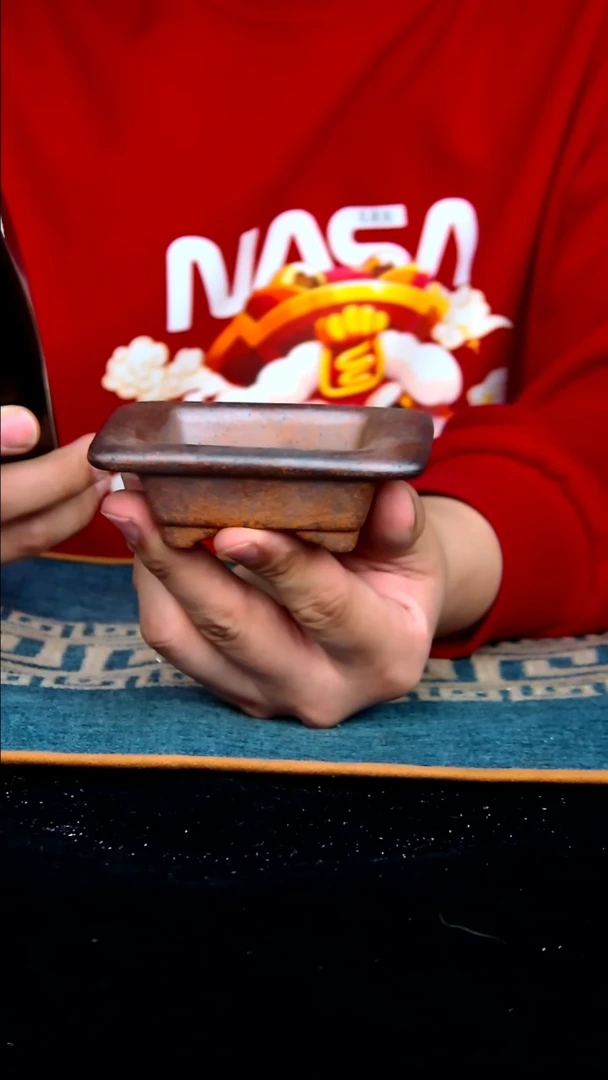 【闪购商品】紫砂花盆6*4.5*2内径紫砂花盆