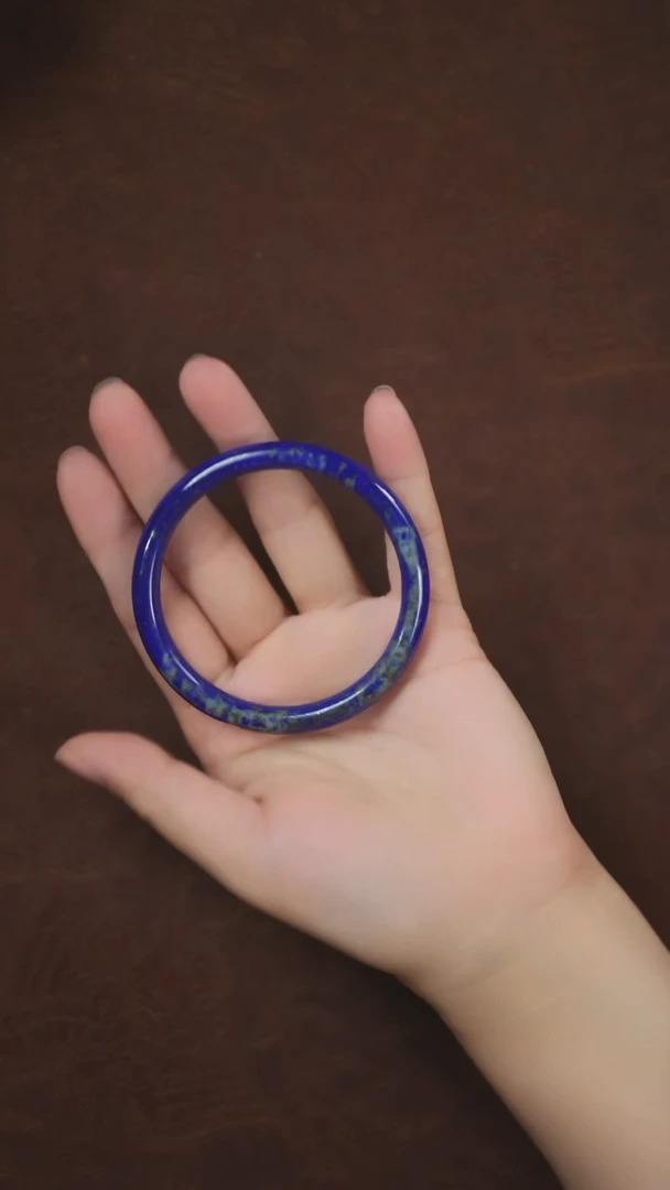 未镶嵌青金石手镯闪购 叮当镯57.5