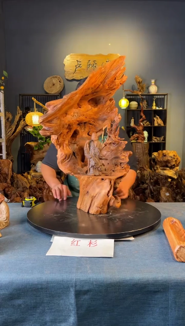 木卢师傅根艺作品（不包含人物摆件）