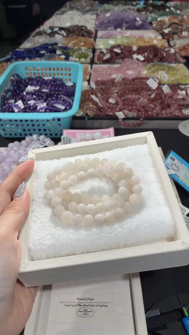 未镶嵌手链水晶123号 3条多样性发一CC 9+