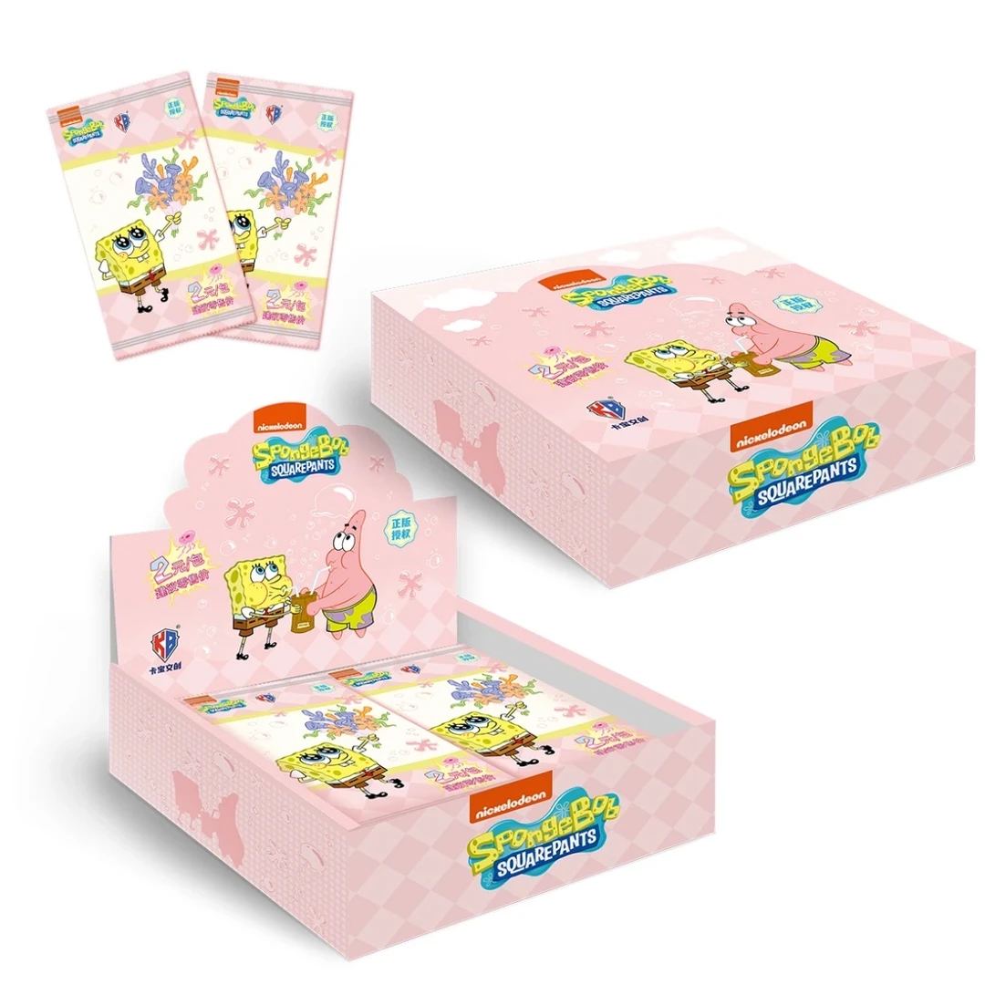 【CC】卡宝文创 海绵宝宝 第2弹 手指镜头 （2）收藏卡牌盲盒   N