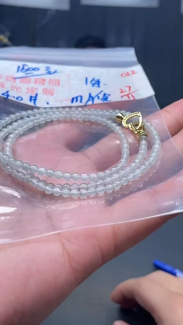 未镶嵌定制翡翠022毛货需精细抛光多样性发一件珠串