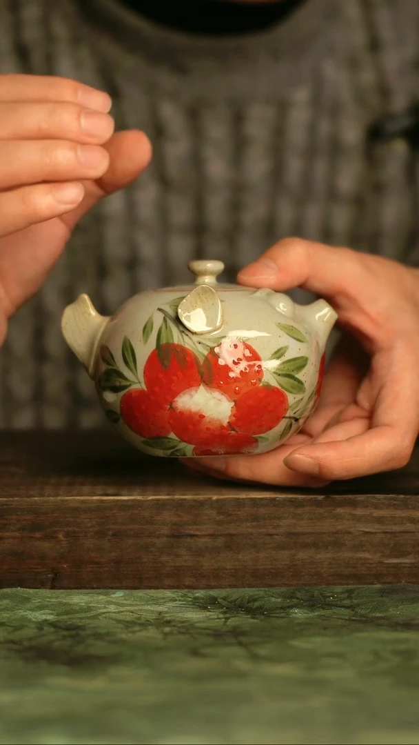 青诗集手工手绘瓷器青诗集手工手绘瓷器