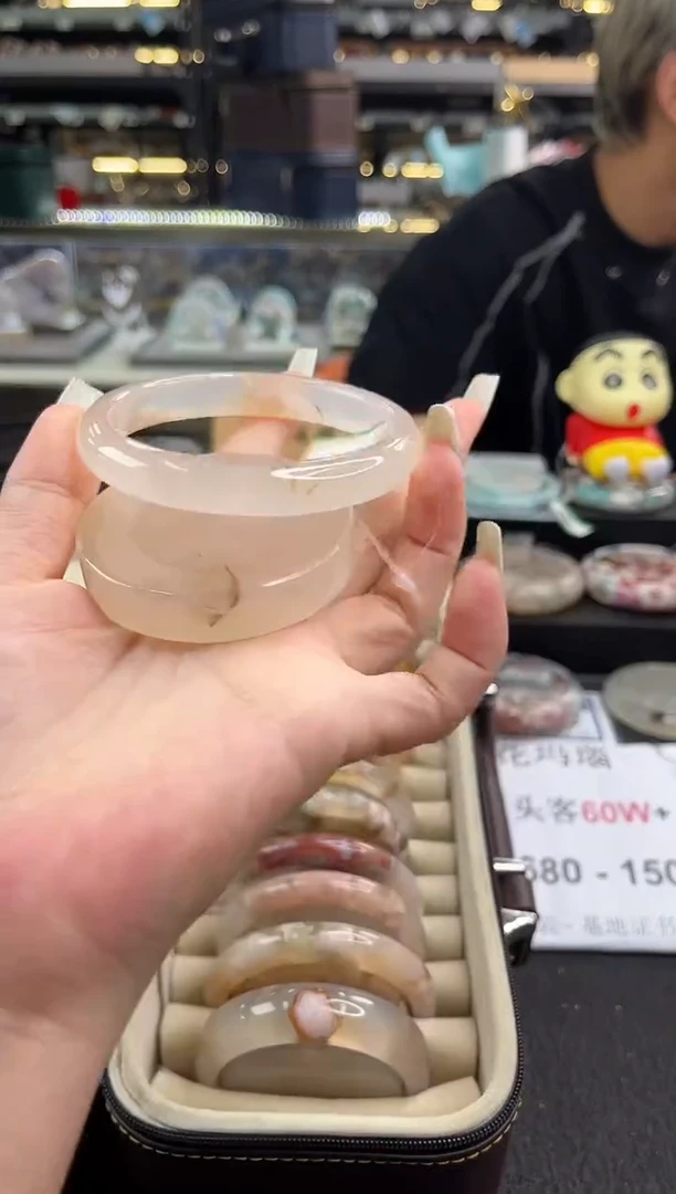 未镶嵌手镯石英质玉60圈口 （赠品镯心）3985261