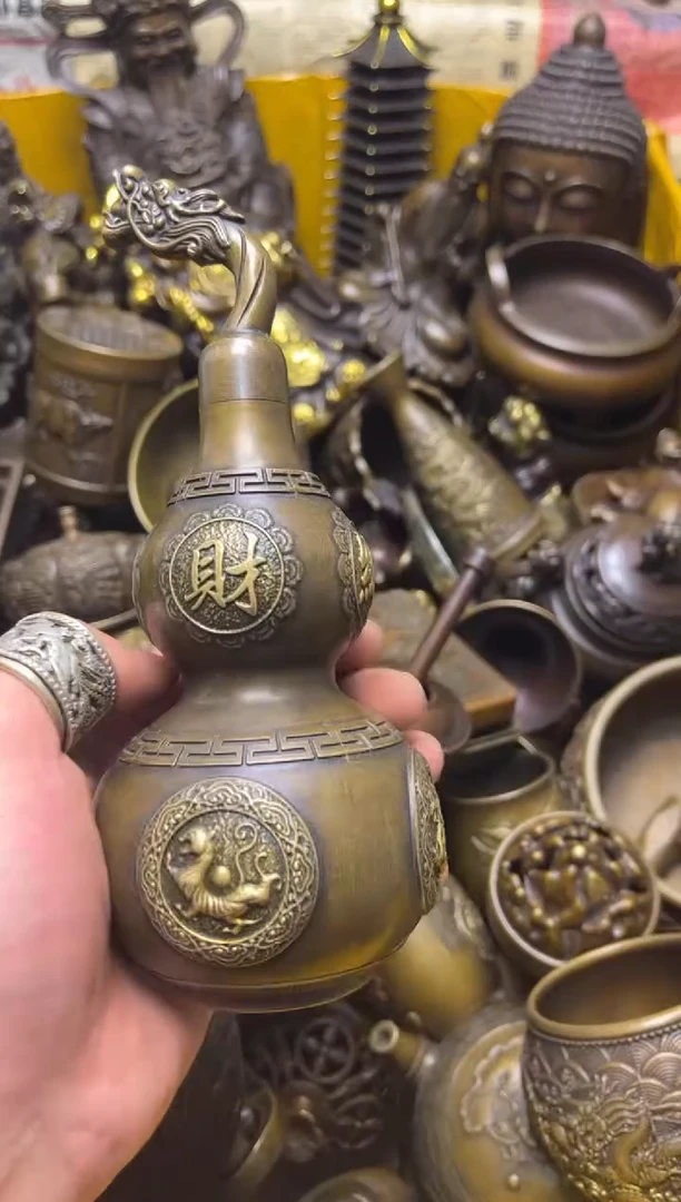精美铜器，点击下单