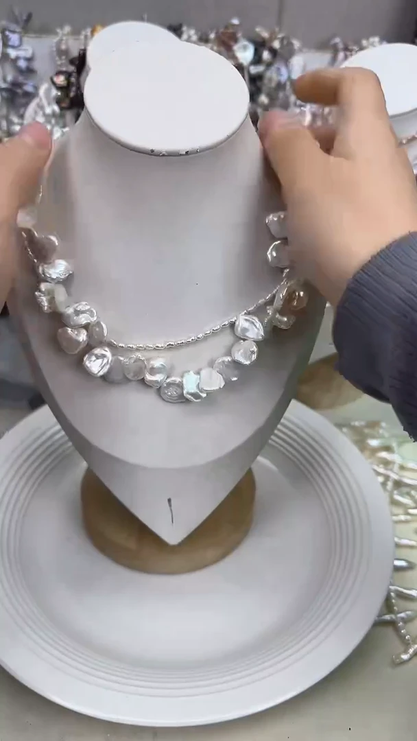 颈饰未镶嵌淡水珍珠1
