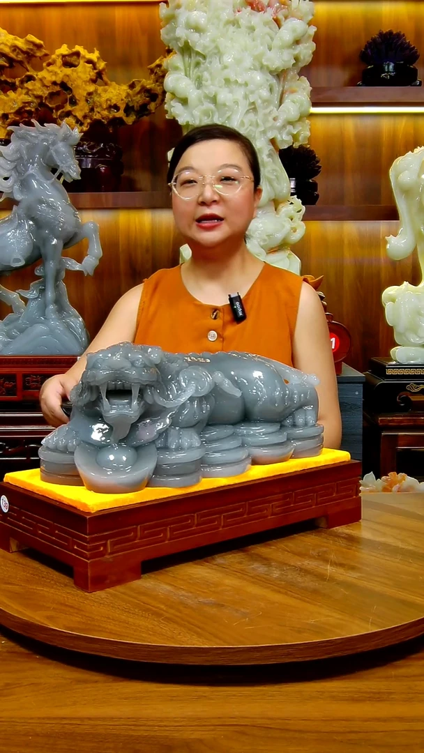 石材花家居饰品摆件