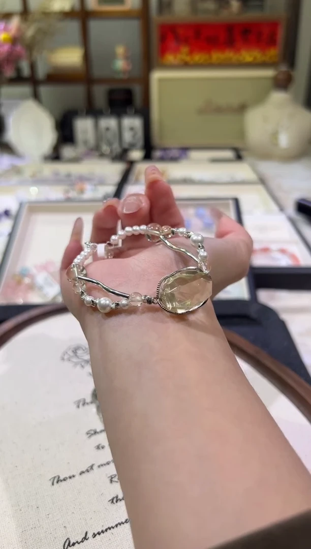 合金手链水晶天然水晶