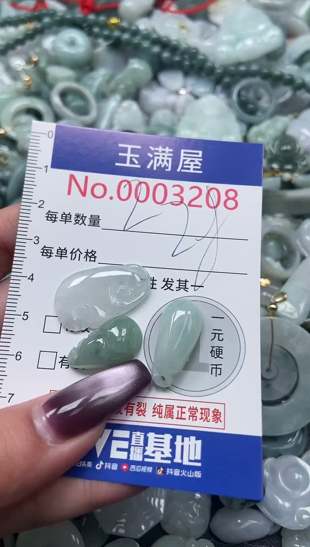 颈饰未镶嵌翡翠3208