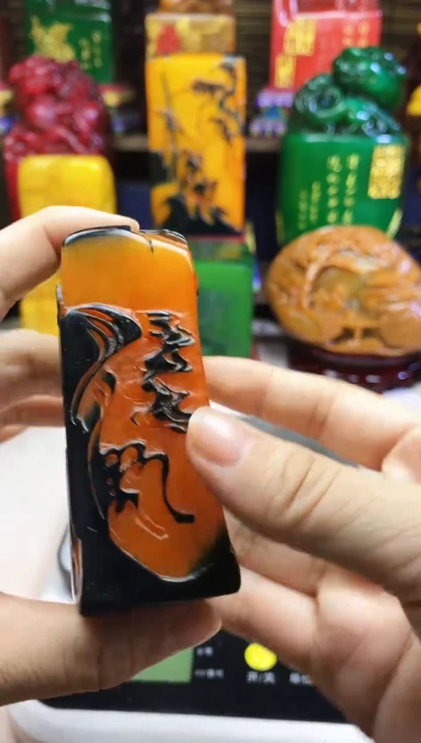 寿山石印石纯天然篆刻石料