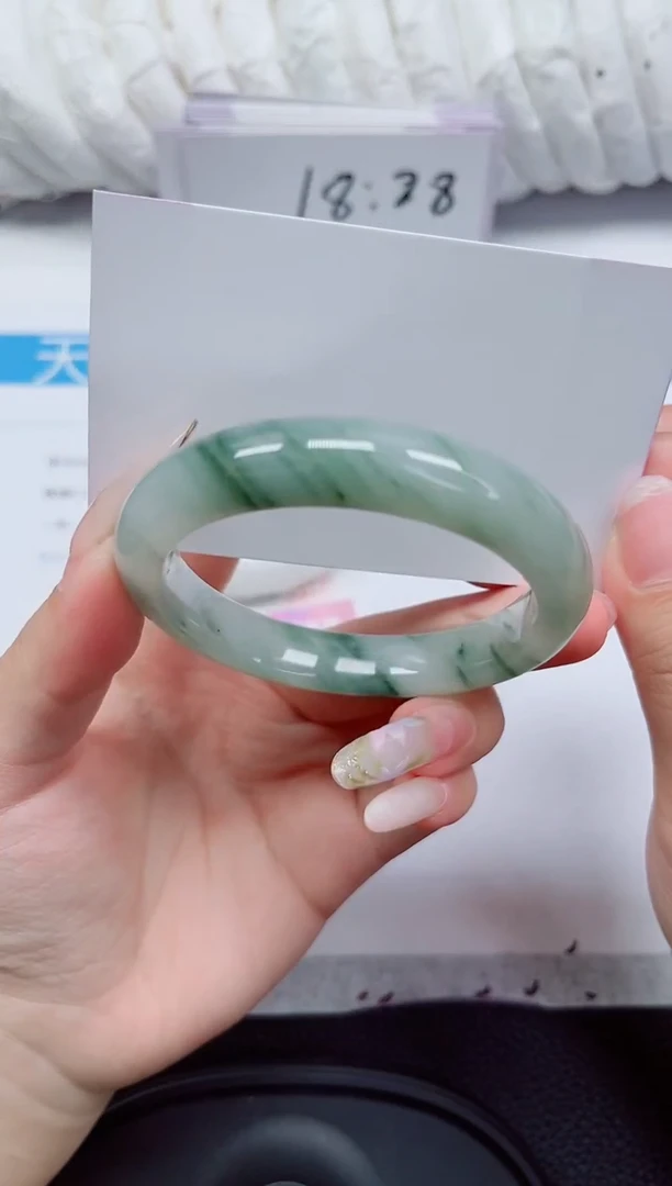 未镶嵌手镯石英质玉326-54/55