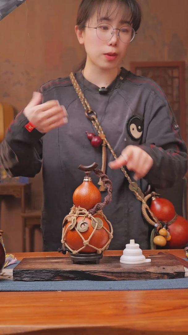 332号链接精品大漆葫芦现货现发[一物一拍]