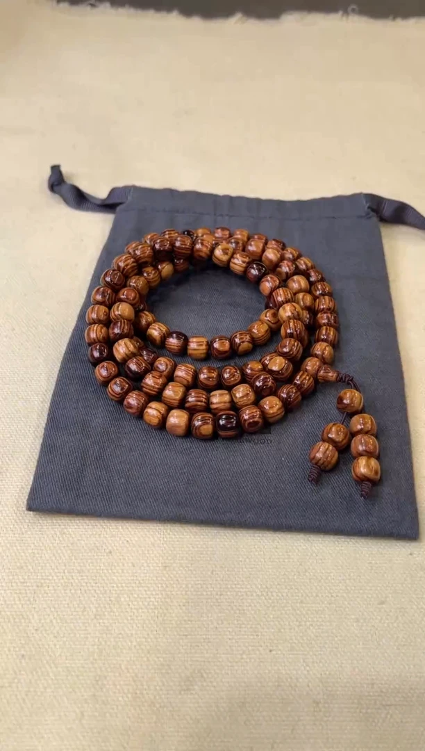 黄花梨/降香黄檀手串/手链黄花梨 8x9x108