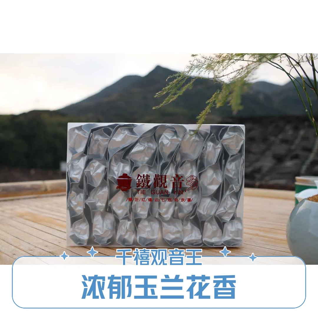2025秋茶铁观音  千禧浓香观音王 高山玉兰花香 剑斗铁观音 230克