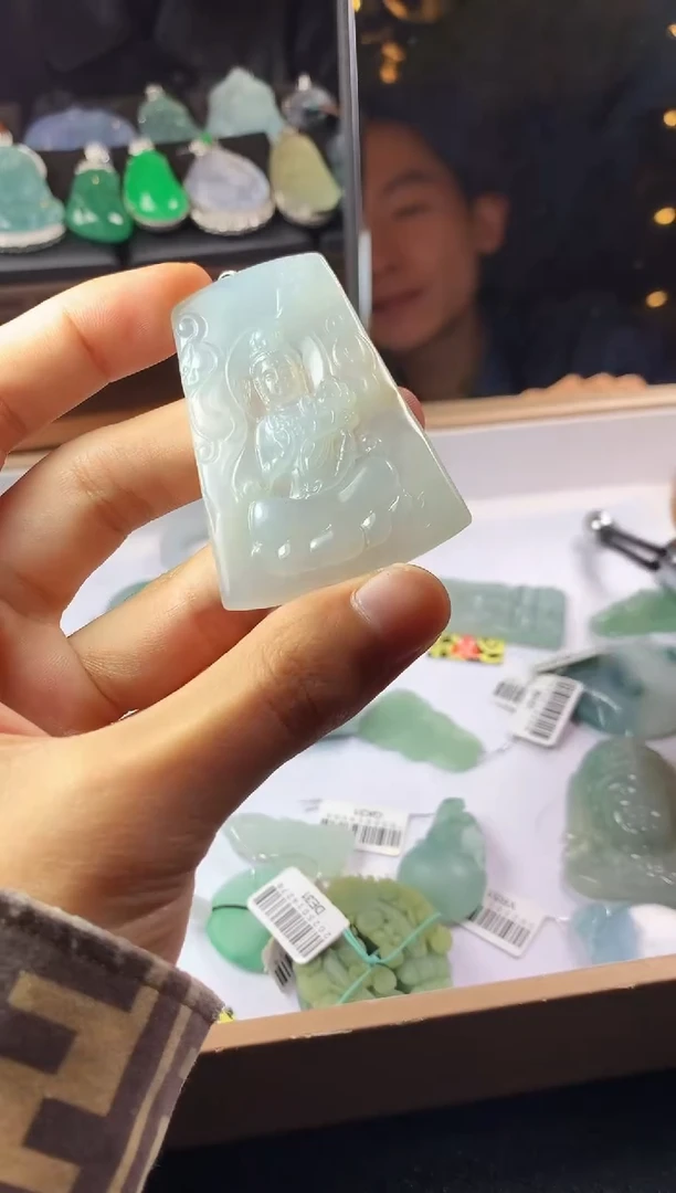 未镶嵌定制翡翠S毛货不退不换