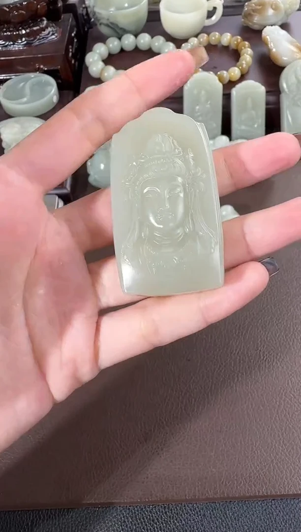 吊坠(不含链)未镶嵌和田玉7