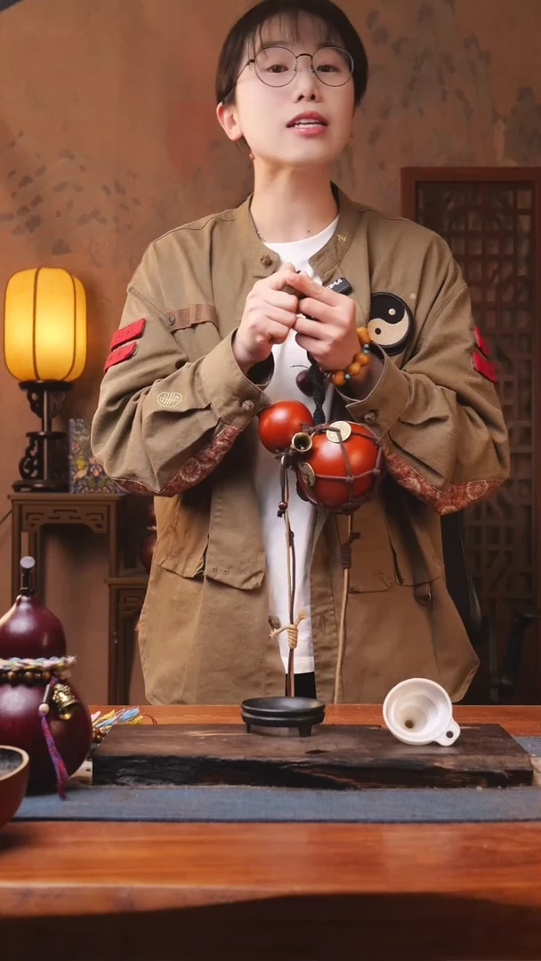 【闪购商品】22号精品大漆葫芦防腐防渗装水茶酒