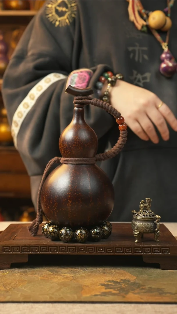 157大漆一物一拍记葫堂出品【不带手串】