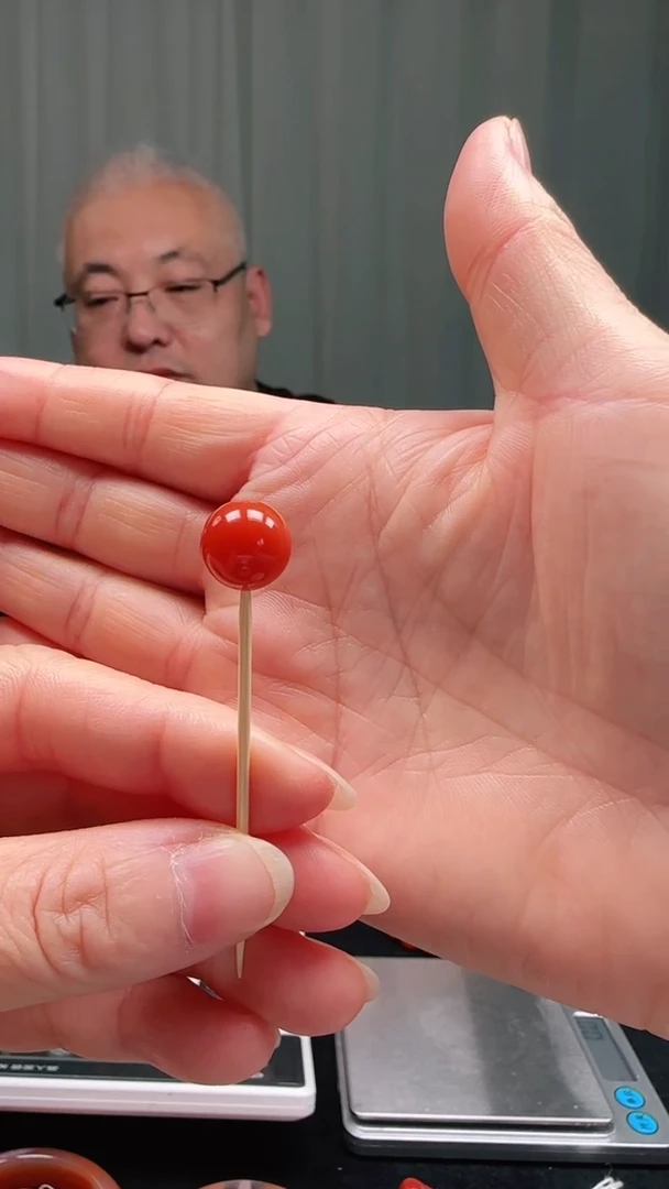 未镶嵌多样性发一件南红玛瑙10mm保山单株