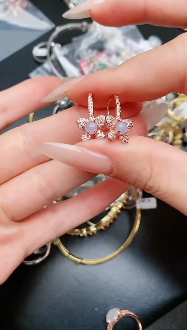 翡翠戒指银S925镶嵌....