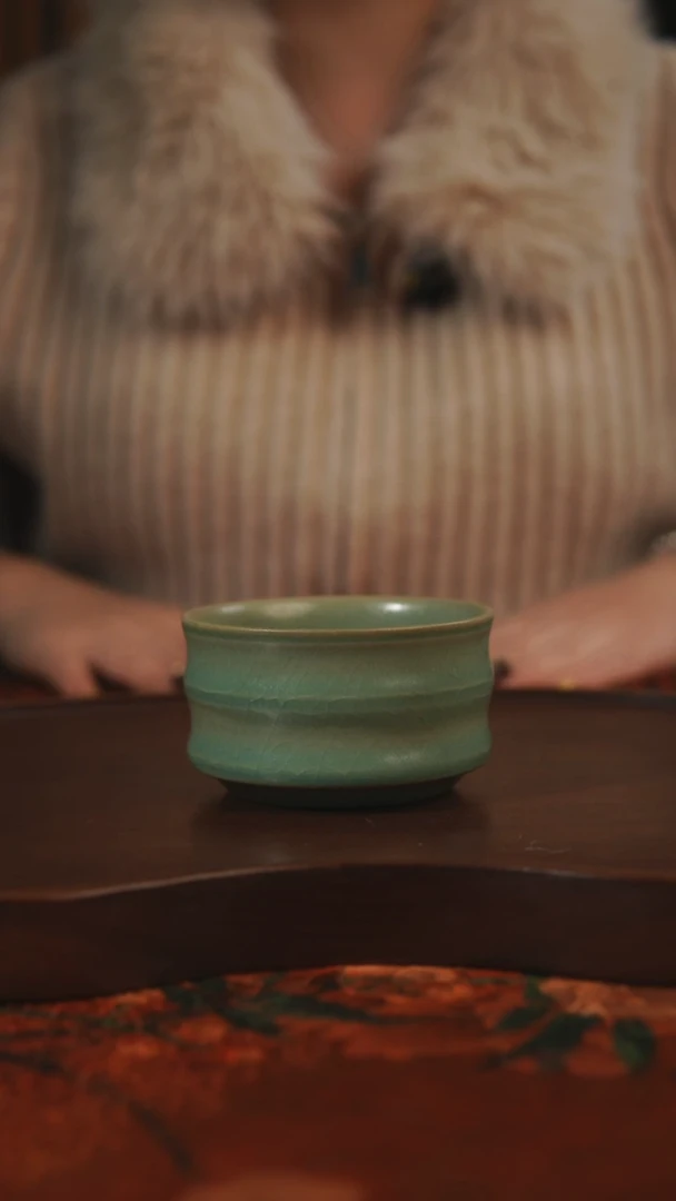 杯子瓷慢*来汝州原产地原矿仿古老釉q