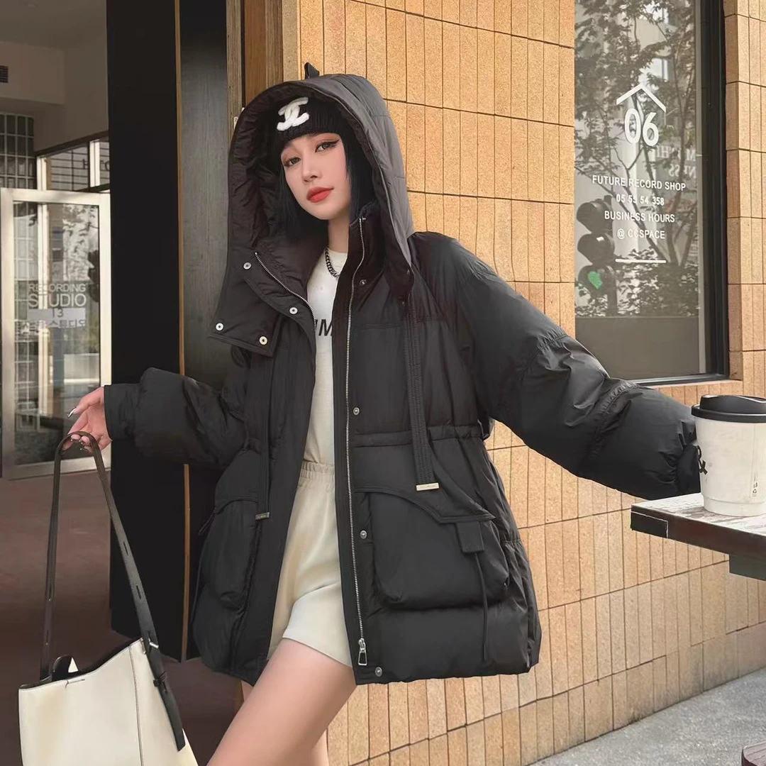 吉米赛欧【抽拉绳羽绒】羽绒服9L2455650保暖高质量户外时尚韩版