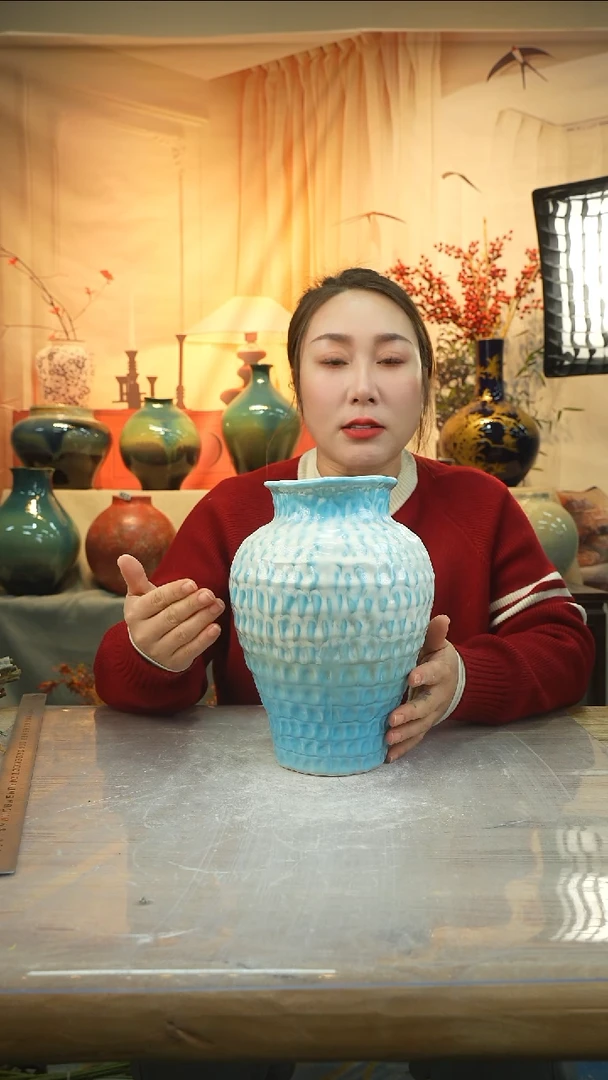 高度26口径11陶瓷花瓶