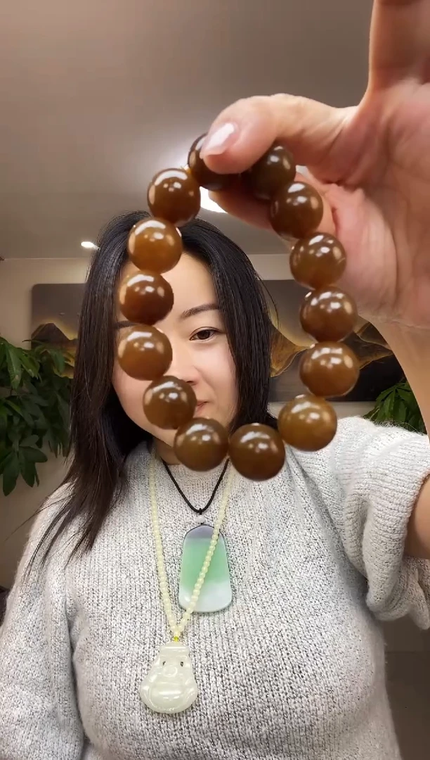 老蜜糖卡16圆珠手串多样性随机发一