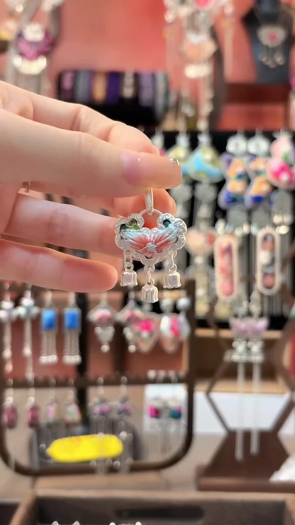 织绣 云织谣民族风精美饰品   42