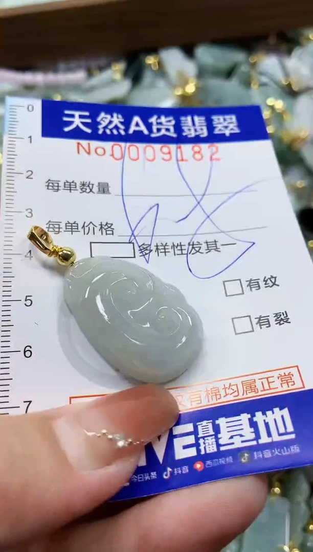 颈饰未镶嵌翡翠天然A货翡翠