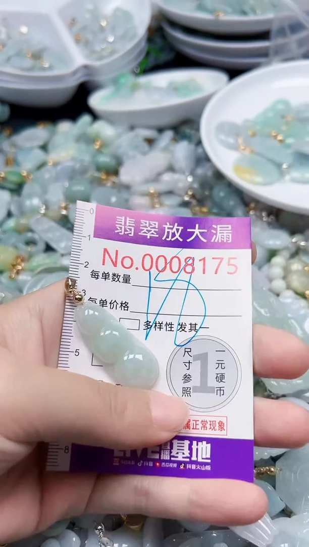 颈饰未镶嵌翡翠8175