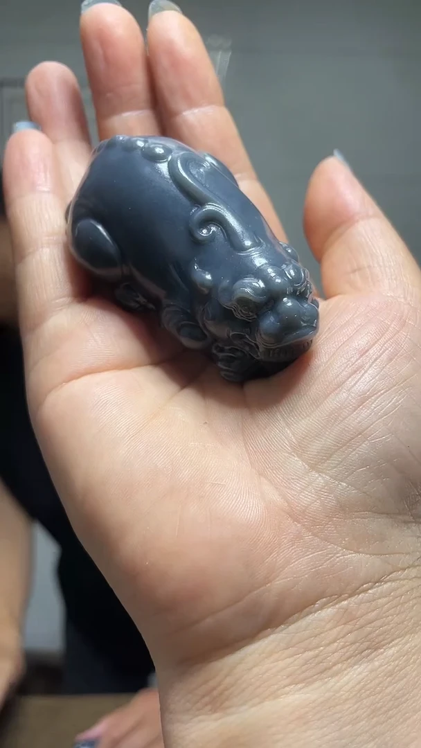 和田玉未镶嵌把件1