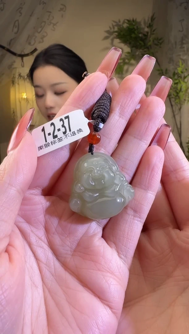 【闪购商品】和田玉颈饰未镶嵌佛公37