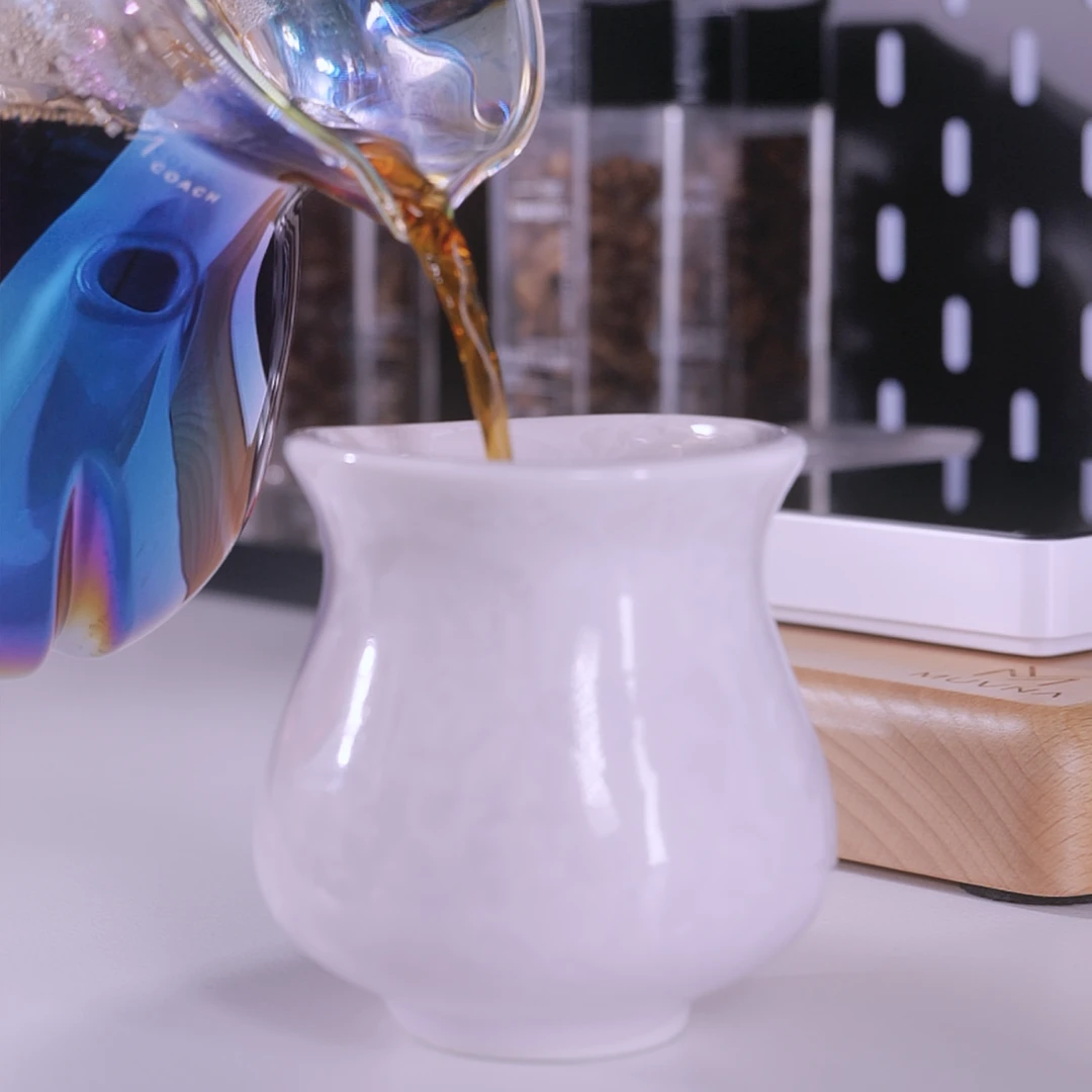 MUVNA慕威纳 花不散结晶釉陶瓷咖啡闻香品鉴酸甜杯风味手冲咖啡杯