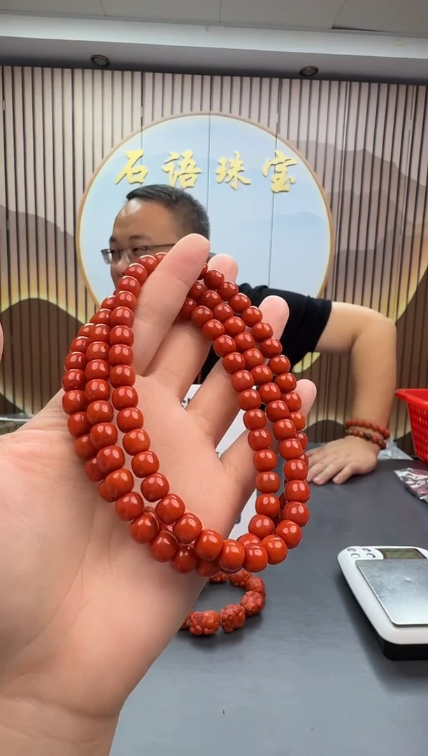 未镶嵌多圈南红玛瑙028ZB1127产品一个