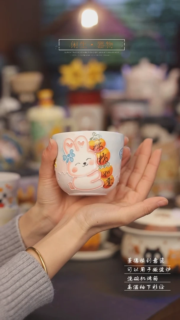 【闪购商品】景德镇可爱设计师款陶瓷