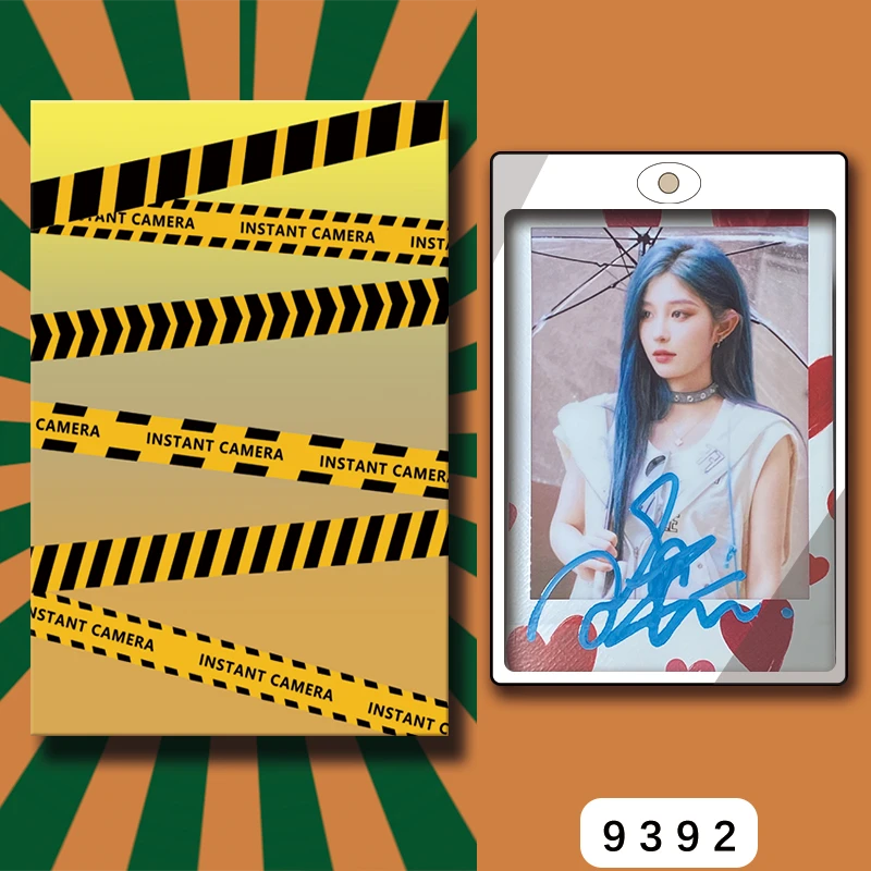 D9392【王奕】 正品3寸拍立得照片 爱心